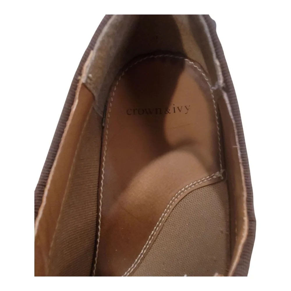 Crown &‎ Ivy Norris Oxford Cognac Men's Size 12 Medium